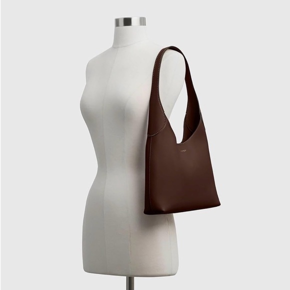 Coach Dark Brown Leather Tote brookling 28 - Picture 2 of 9